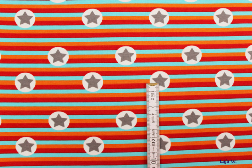 Preview: Stretch- Jersey Stars and Stripes (10 cm)
