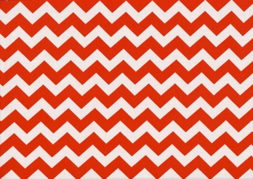 Jersey Chevron rot/weiß (10 cm)