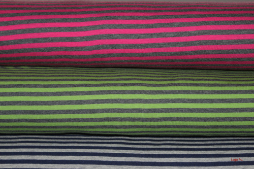 Preview: Jersey graumeliert/dunkelblau  (10 cm)