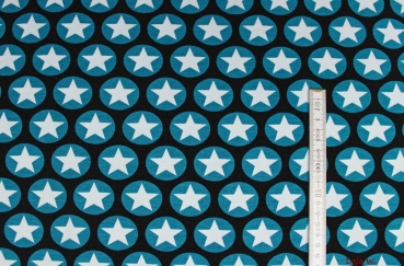 Preview: Maxi Stars Jersey schwarz (10 cm)