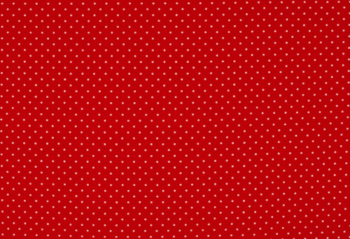 Baumwolle Pünktchen rot (10 cm)