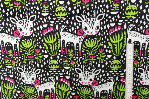 Stretch-Jersey  "Fantasia" (10 cm)
