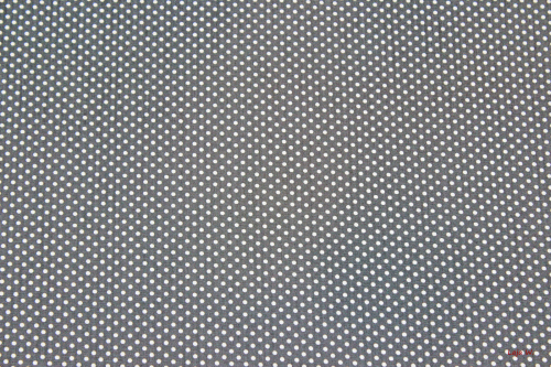 Baumwolle Punkte grau/weiß (10 cm)