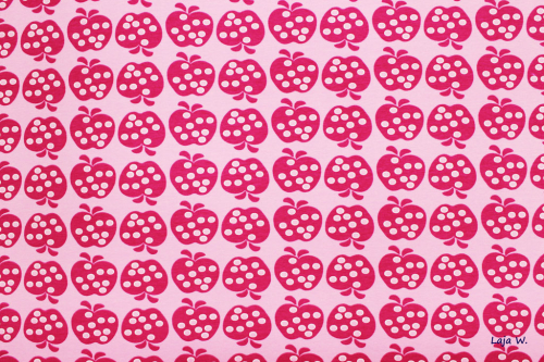 Jersey Äpfel pink (10 cm)