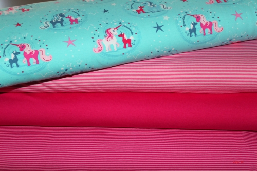 Preview: Jersey Einhornmagie mint (10 cm)