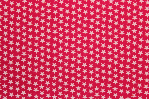 Jersey Sterne pink (10 cm)
