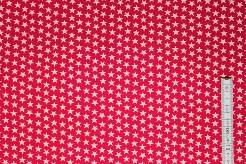 Preview: Jersey Sterne pink (10 cm)