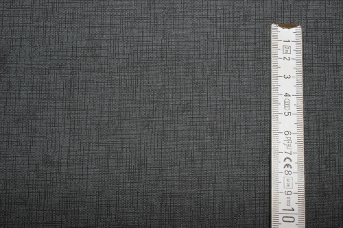 Preview: Designerbaumwolle Quilters Linen dunkelgrau/anthrazit (10 cm)