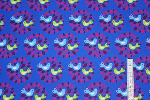 Preview: Baumwolle My Aunties blau/beere/grün (10 cm)