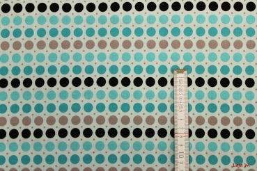 Preview: Stoff Andrea Victoria Punkte (10 cm)