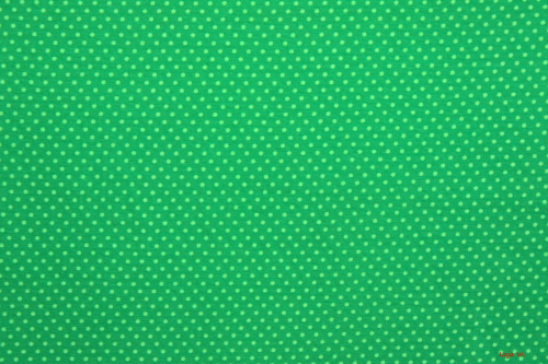 Jersey Punkte Mini mittelgrün/helleres grün (10 cm)