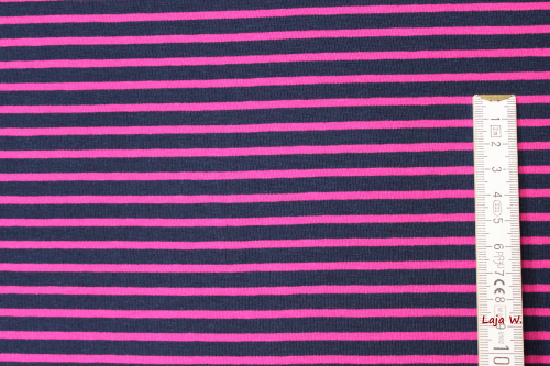 Preview: Jersey  Campan dunkelblau/ pink (10 cm)