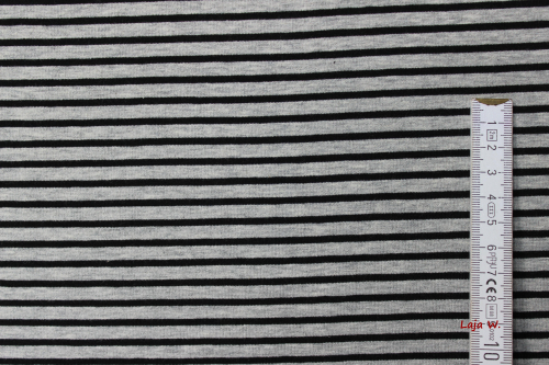 Preview: Jersey  Campan grau/schwarz (10 cm)