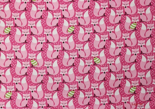 Designerbaumwollstoff Sweater Weather rosa (10 cm)