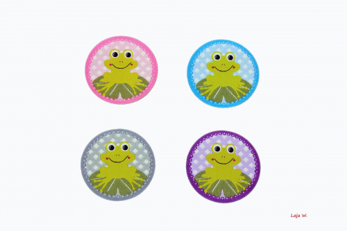 Aufnäher Frosch