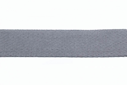 Gurtband 30mm grau  (1 m)