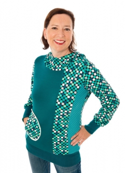 Preview: Schnittmuster Julina XL V 345 Hoodie/Jacke