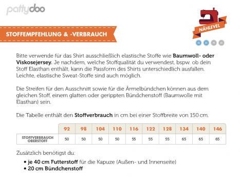 Preview: Schnittmuster Kindershirt Leo