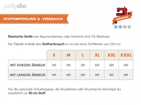 Preview: Schnittmuster T-Shirt Max