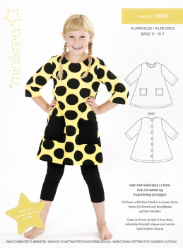 Schnittmuster A- Linien Kleid 50010