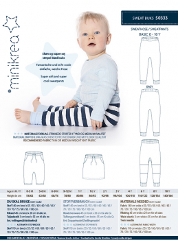 Preview: Schnittmuster Sweathose 50333