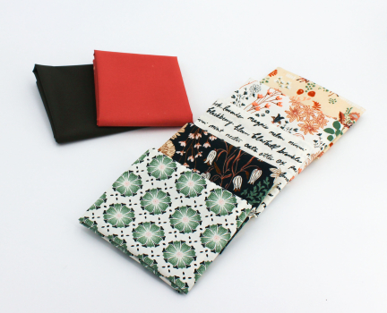 Preview: Wild Forgotten Stoffpaket (Fat Quarter) mit Endlosreißverschluss