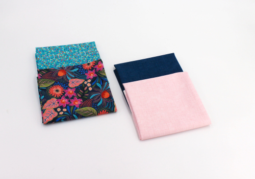 Bahia Stoffpaket (Fat Quarter) mit Endlosreißverschluss