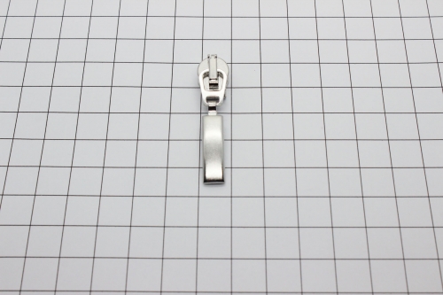 Preview: Automatik-Schieber mit Bogen groß silber