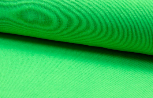 Rippbündchen neongrün (10 cm)