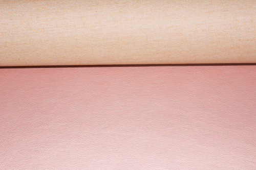 Metallic- Kunstleder rosé (10 cm)
