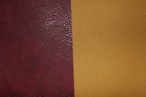 Preview: Kunstleder bordeaux (10 cm)