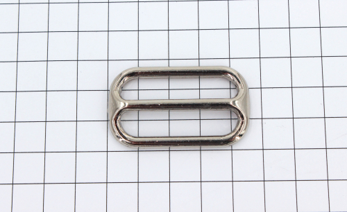 robuste Leiterschnalle 40 mm silberfarben (1 Stück)