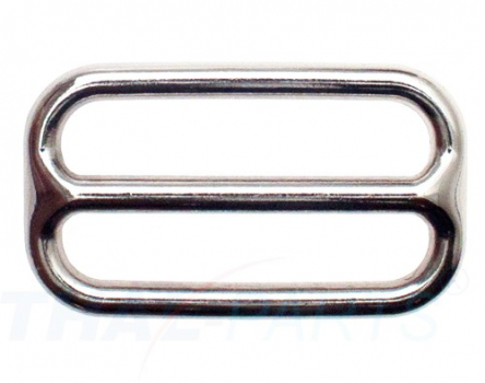 robuste Leiterschnalle 40 mm silberfarben (1 Stück)
