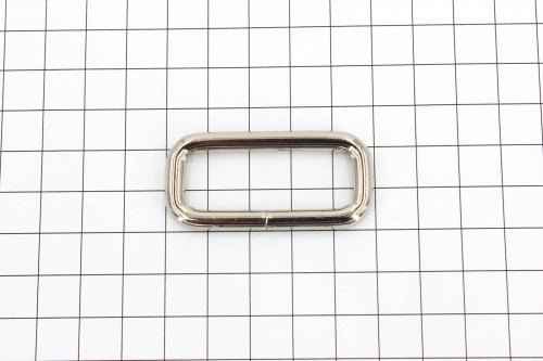 Vierkantring 40 mm silberfarben (1 Stück)