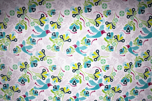 Designerbaumwolle "Flit and Bloom" (10 cm)