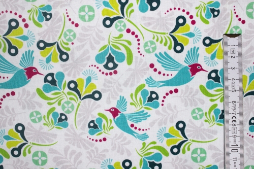Preview: Designerbaumwolle "Flit and Bloom" (10 cm)