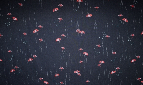Designerbaumwollstoff Rainbrella Shadow (10 cm)