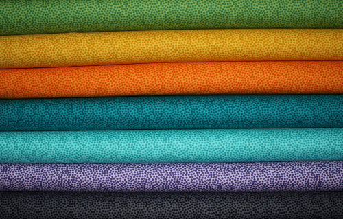 Baumwollstoff Dotty petrol (10 cm)