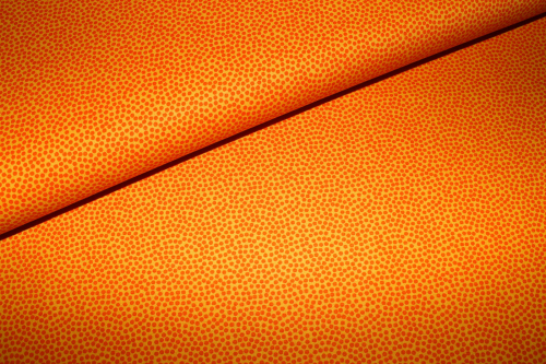 Baumwollstoff Dotty orange (10 cm)