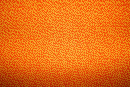 Baumwollstoff Dotty orange (10 cm)