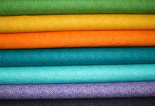 Baumwollstoff Dotty dunkelgrau (10 cm)