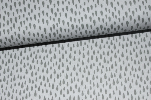 Designerbaumwollstoff PACIFIC  Tropfen (10 cm)