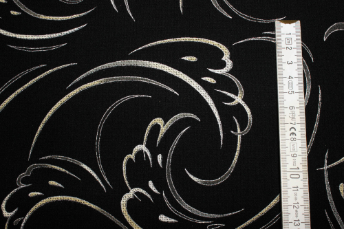 Preview: Designerbaumwolle Moonlight Garden (10 cm)