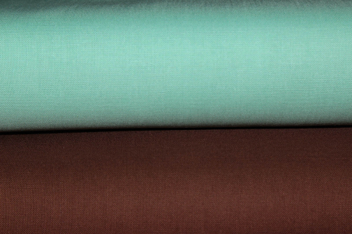 Preview: Baumwollfahnentuch braun (10 cm)