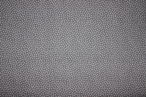 Preview: Baumwollstoff Dotty grau (10 cm)
