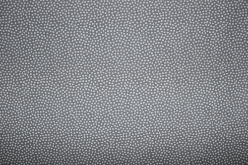 Preview: Baumwollstoff Dotty grau/weiß  (10 cm)