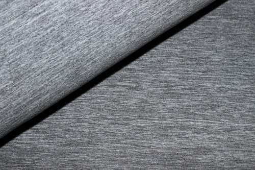 Fleece leichte Qualität graumeliert (10 cm)