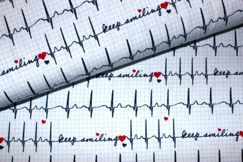 Jersey keep smiling weiß (10 cm)