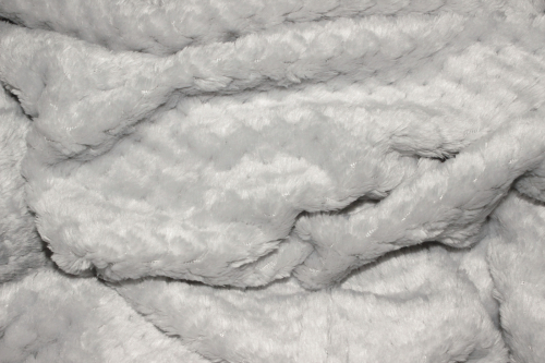 Preview: Wellnessfleece Chester silbergrau (10 cm)