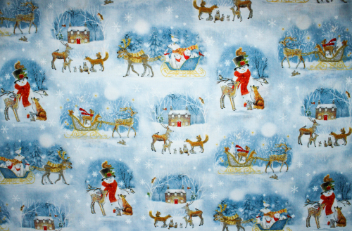 Preview: Designerbaumwolle Woodland Dream (10 cm)